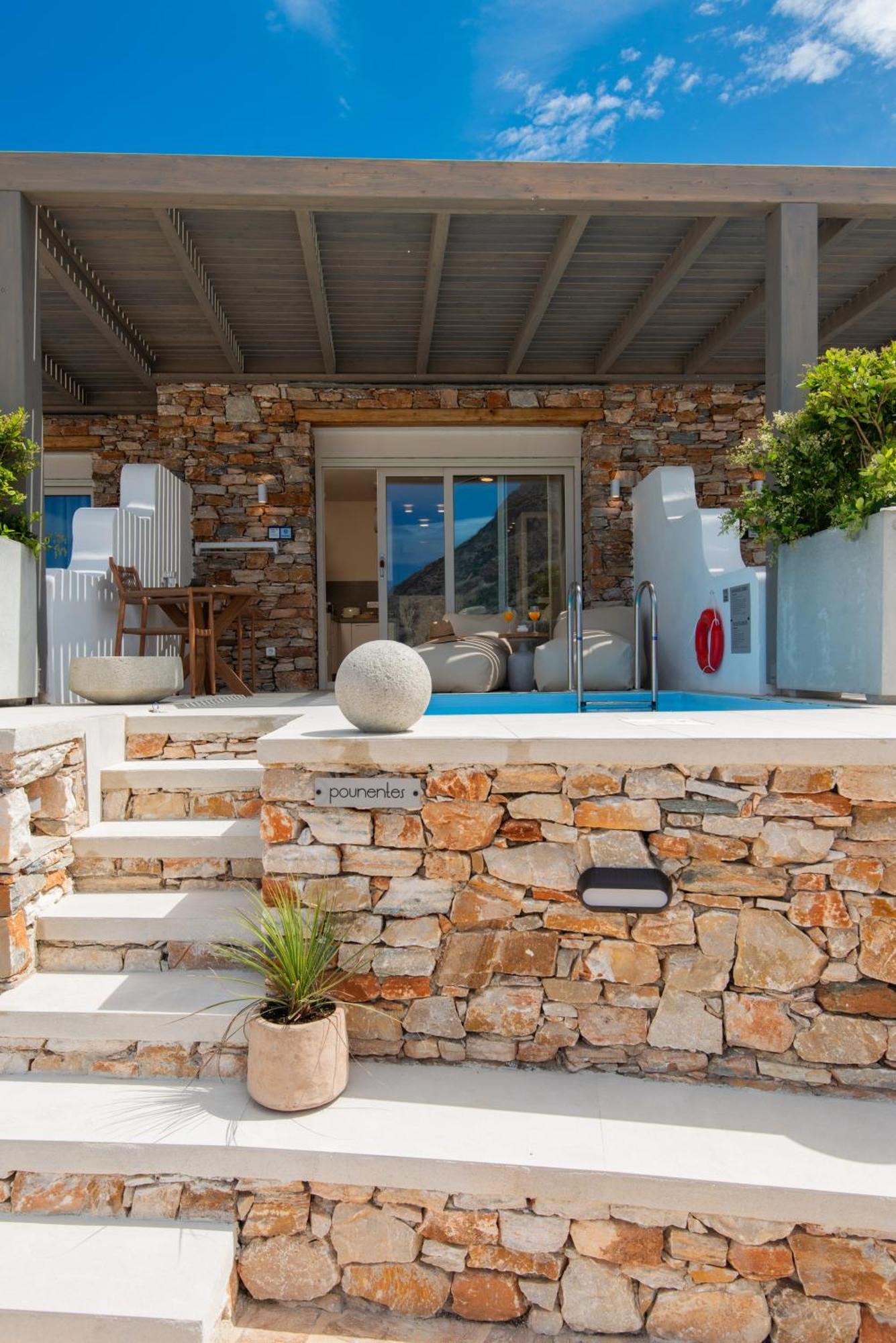 Filadaki Villas 卡马雷 外观 照片