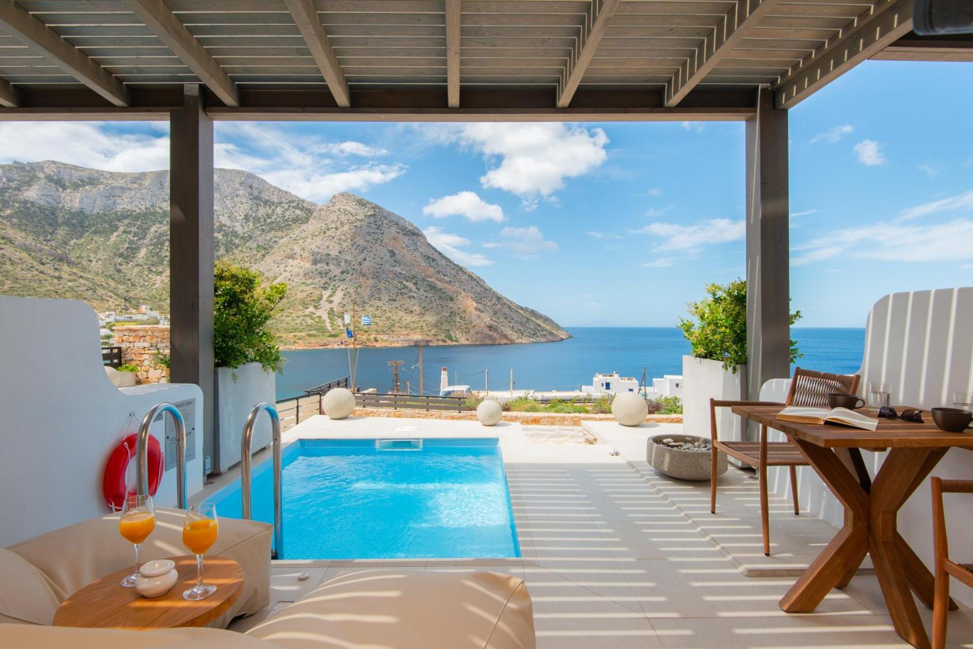 Filadaki Villas 卡马雷 外观 照片
